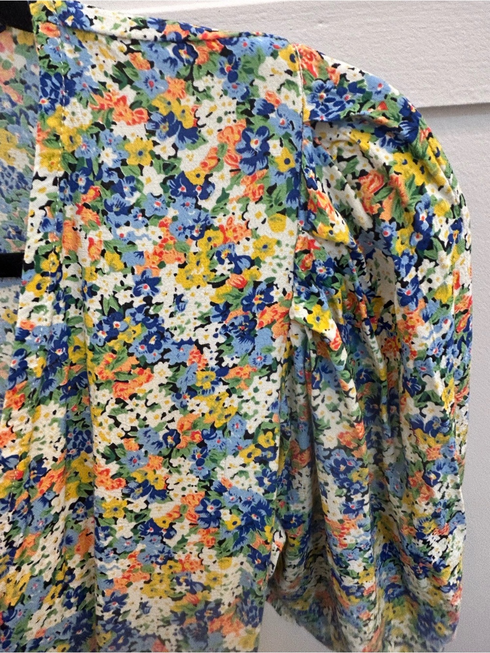 Faithful the Brand Floral Button-Front Wrap Skirt in Multicolor - Picture 6 of 10